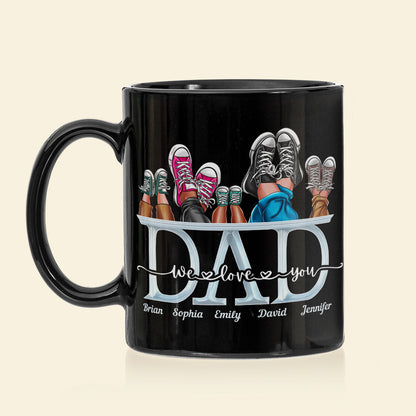 Personalized Dad Coffee Mug We Love You