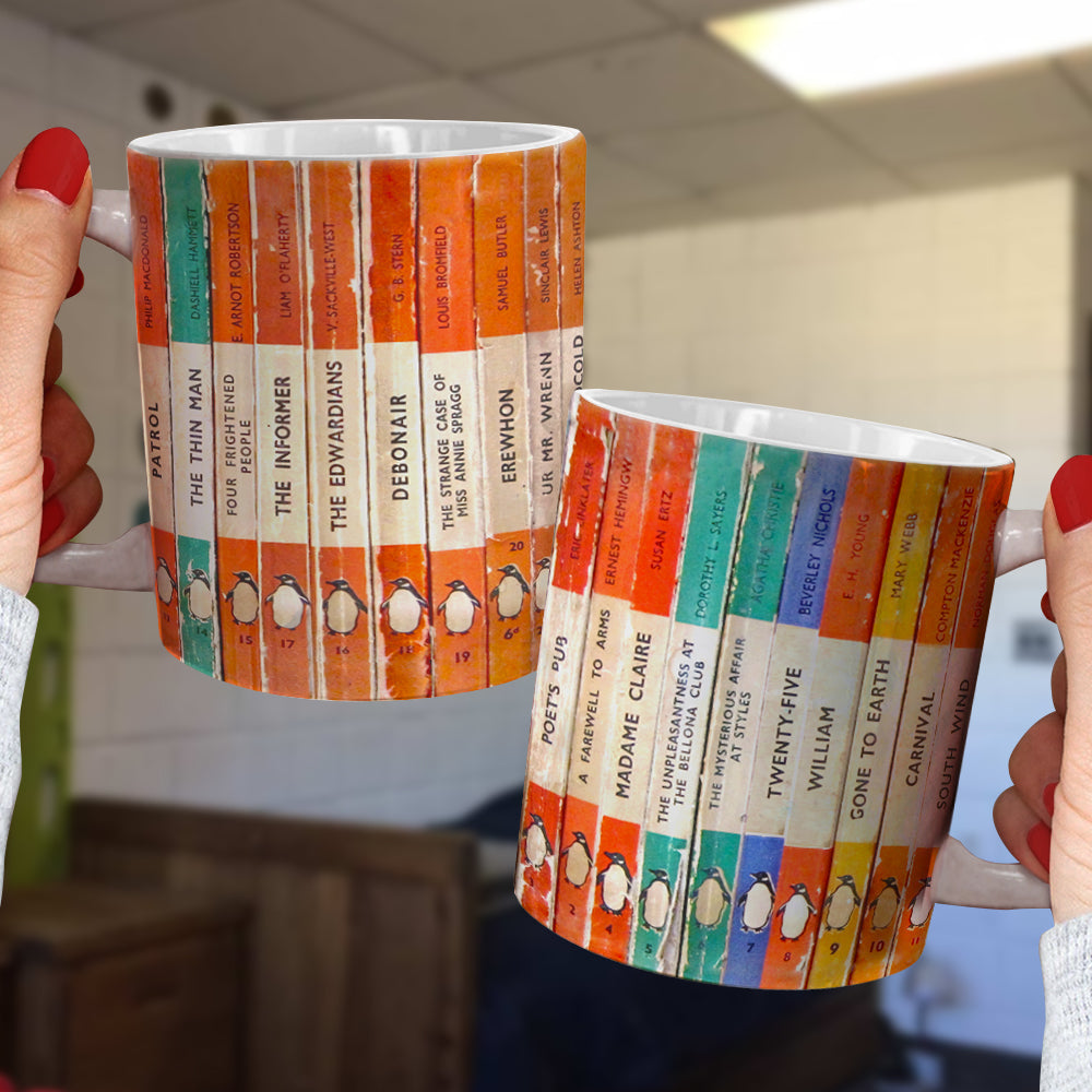 Custom Title Book Personalized Mug For Book Lovers