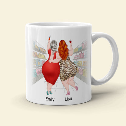 Mom I'm So Thankful You Used Alcohol Personalized Coffee Mug