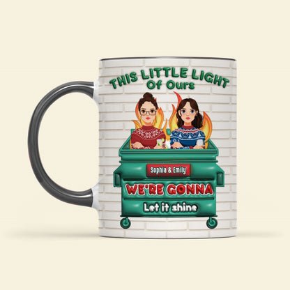 Personalized Gifts For Coworkers Coffee Mug Cute 3D Inflated Effect 04kati021224pa