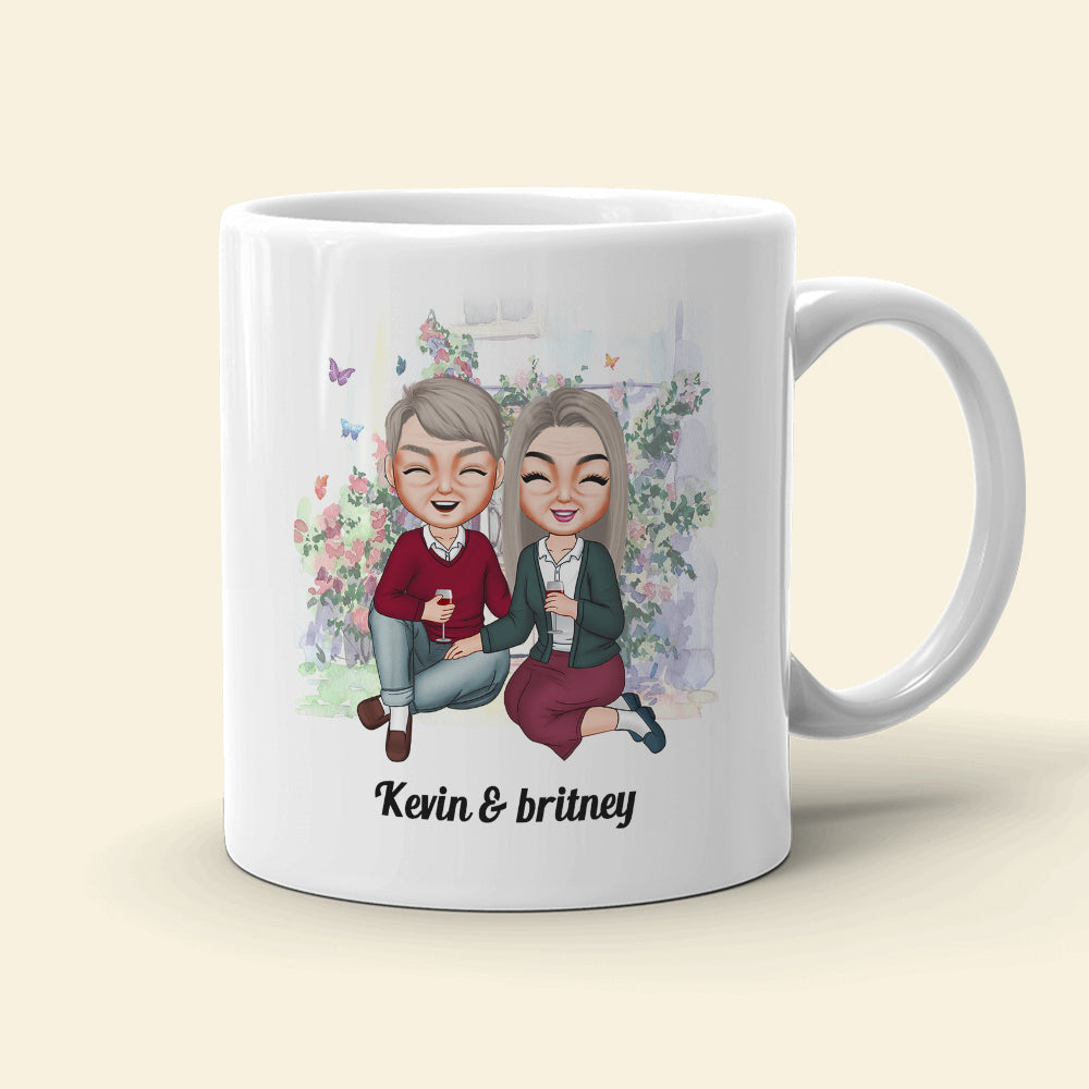 You're My Love, Personalized White Mug, Couple Anniversary, Gift For Couple