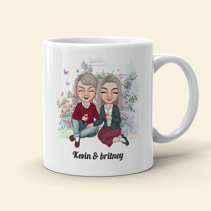 You're My Love, Personalized White Mug, Couple Anniversary, Gift For Couple