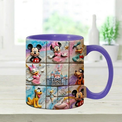 MkMo Magic Mouse With Friends - Personalized Accent Mug - Christmas Gift For Fan Movies HH01