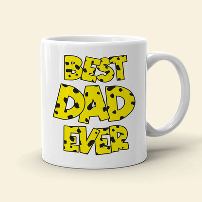Best Dad Ever Houba Monkey Family 07OHDT300523 Personalized Coffee Mug