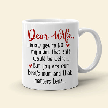 Happy Mother's Day, Personalized Couple Coffee Mug Wine Tumbler Accent Mug