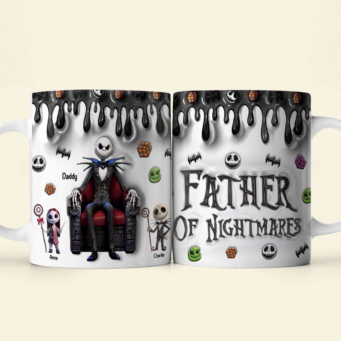 Nightmare Dad Coffee Mug - Personalized Gifts For Dad 03ohti240425