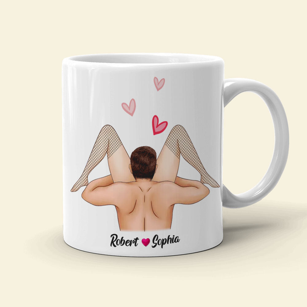 Lick Me Until Ice Cream - Personalized Couple Mug - Gift For Funny Couple