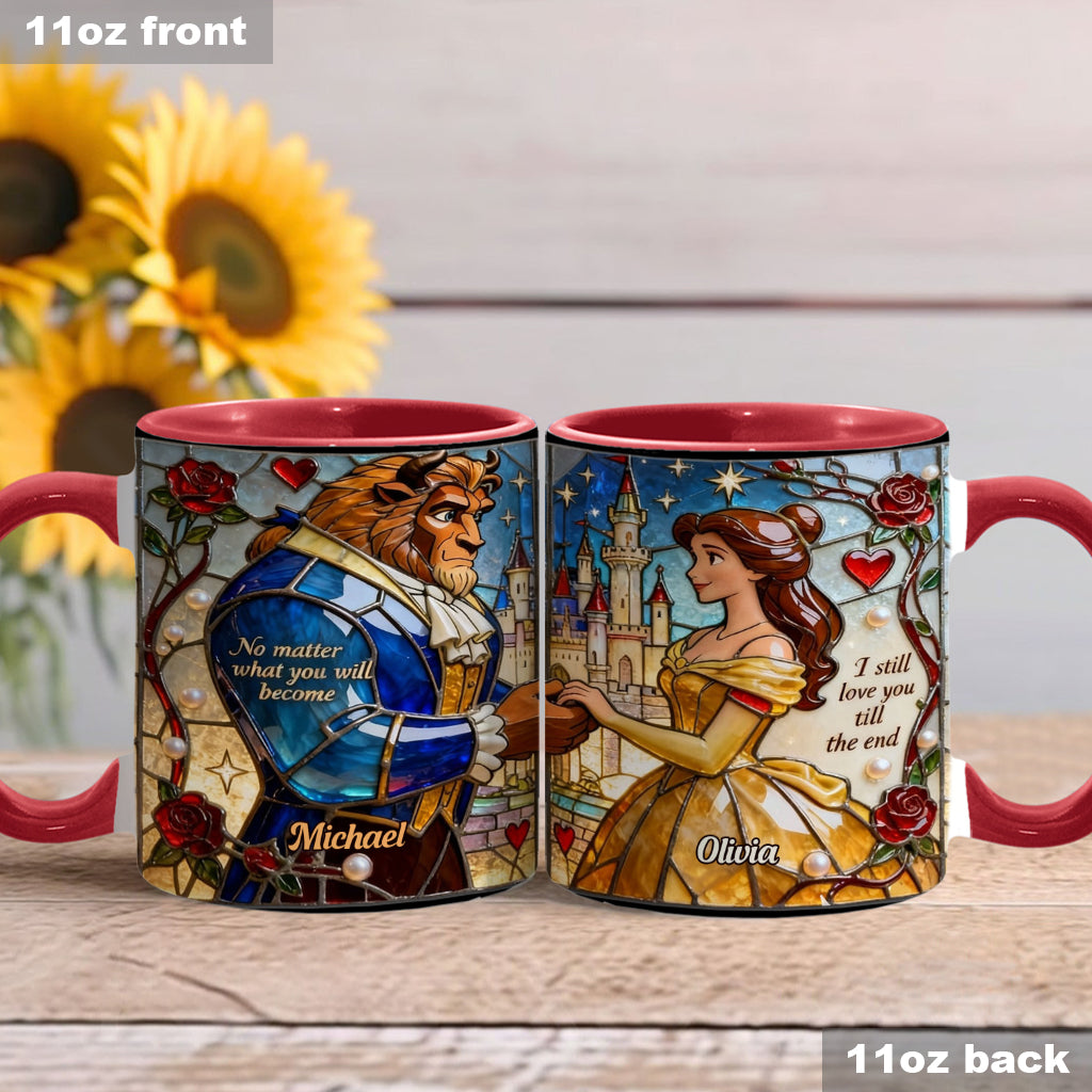 DSNY I Still Love You Till The End - Personalized Accent Mug - Gift For Couple, Fan Movies HH01