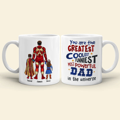 Super Dad In Universe - Personalized Coffee Mug