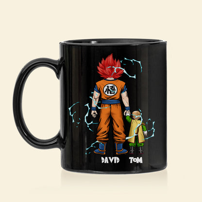 Legend Of Family 05QHDT310523HH Personalized Coffee Black Mug