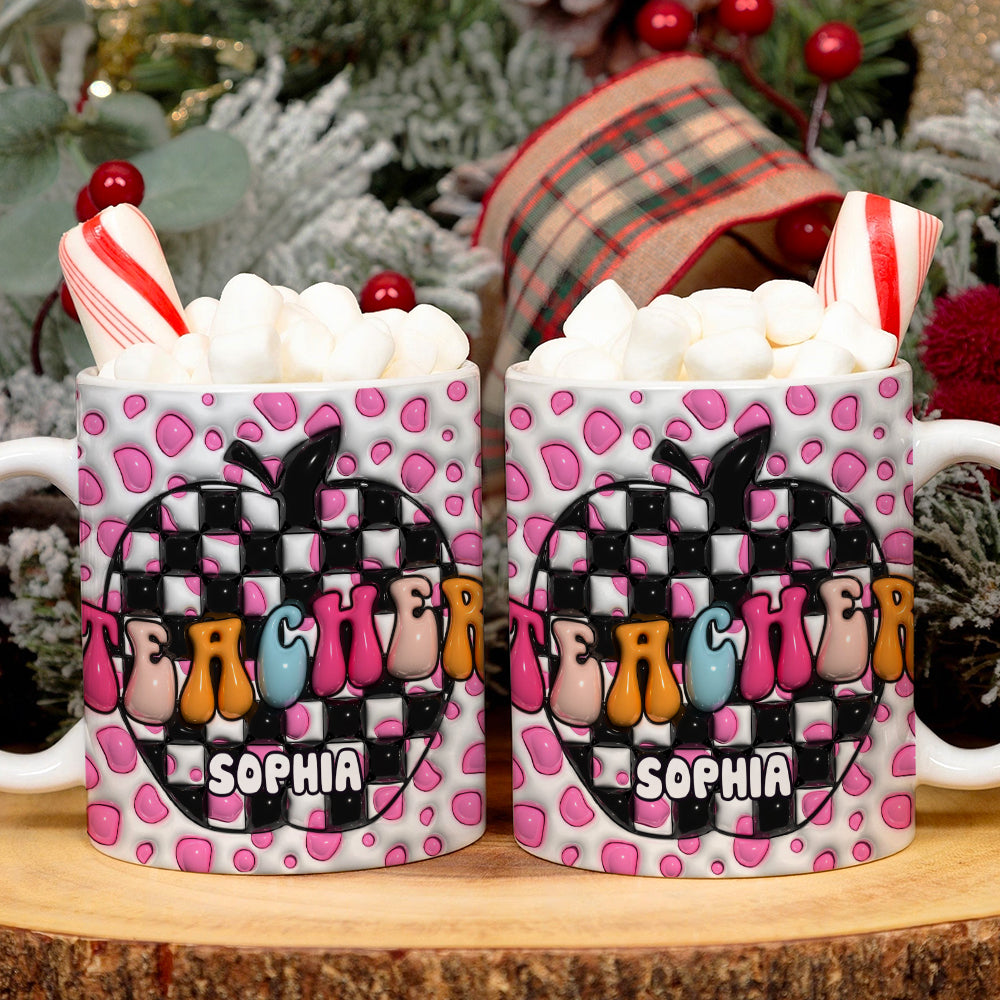 Teacher Gifts, Personalized Coffee Mug, Christmas Gifts