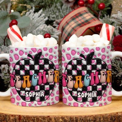 Teacher Gifts, Personalized Coffee Mug, Christmas Gifts