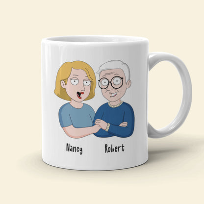 We Have The Perfect Relationship Personalized Funny Dad Coffee Mug 03DNLI100523HH