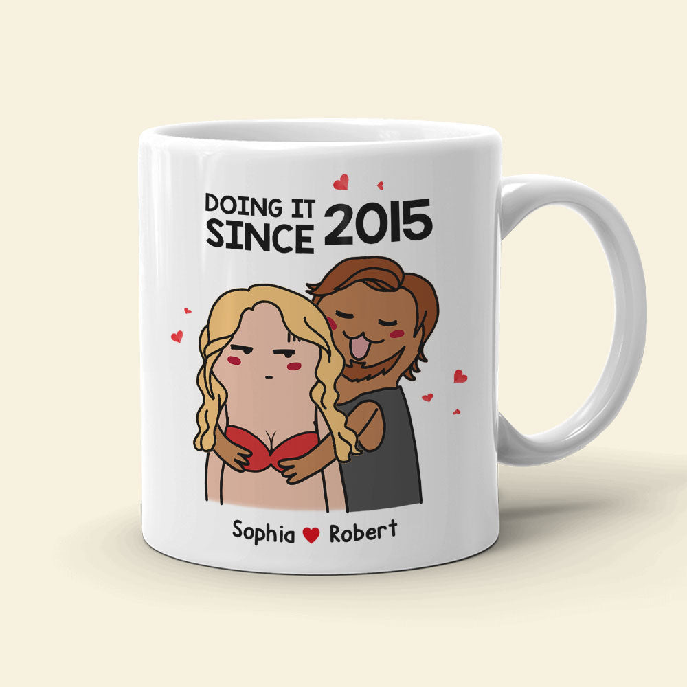 I Don't Care If You Have Small Boobs, Gift For Her, Personalized Mug, Funny Couple Mug, Couple Gift