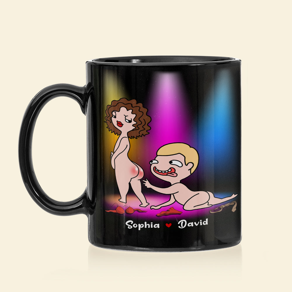 Just In Case No One Told You Today Nice Butt Personalized Mug, Couple Gift