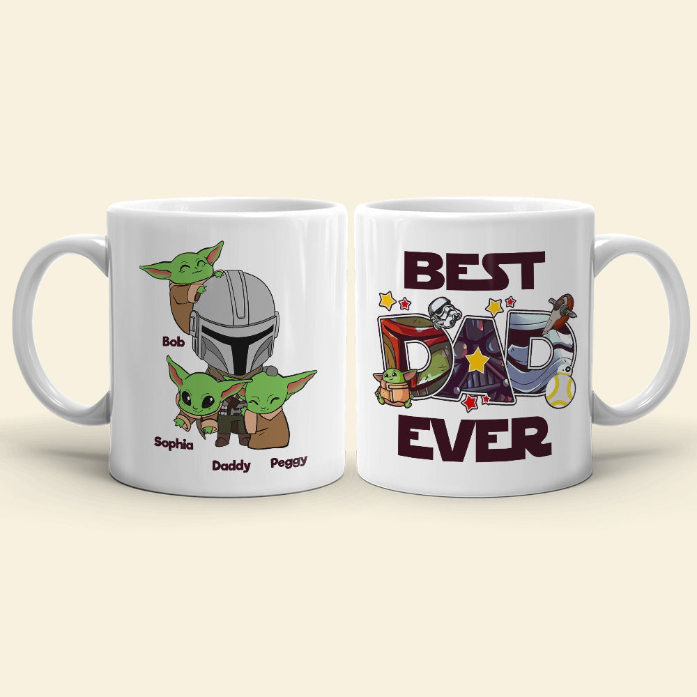 Best Dad Family Gift 07NADT140423 White Mug