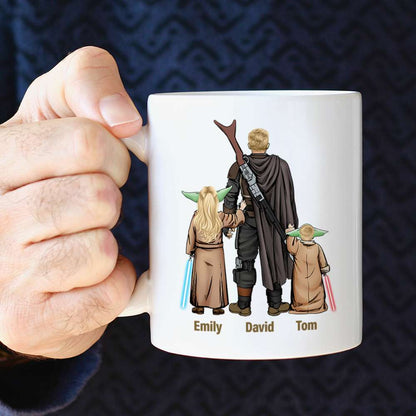 Like A Dad Family Gift 02HUDT220423HH White Mug