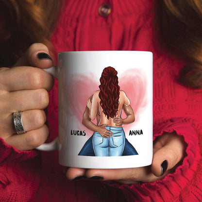 My Favorite Place Is Inside Your Hug Personalized Mug, Couple Gift