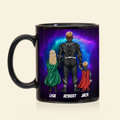Black Father Personalized Mug Gift For Dad BLM-04HUTI100423