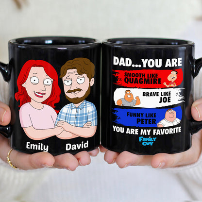 Favorite Family Dad Personalized Coffee Mug BLM-03dndt310523hh