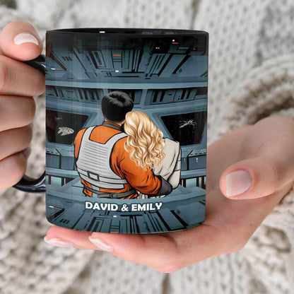 I Found The One I Was Looking For, Personalized Couple Mug, Anniversary Gift Idea, Gift For Him, Gift For Her, Couple Gift 01QHTI300623HH