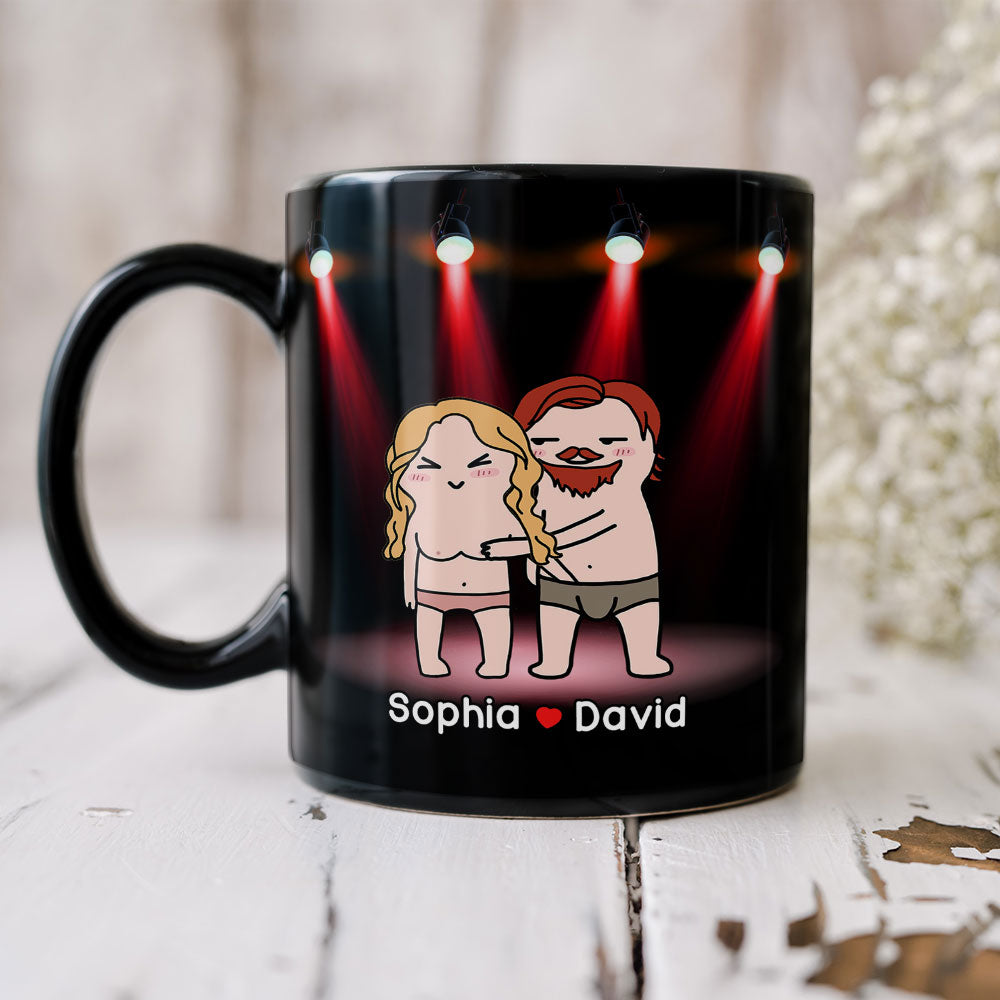 Fond-ling Each Other For Years - Personalized Mug - Gift For Funny Couple