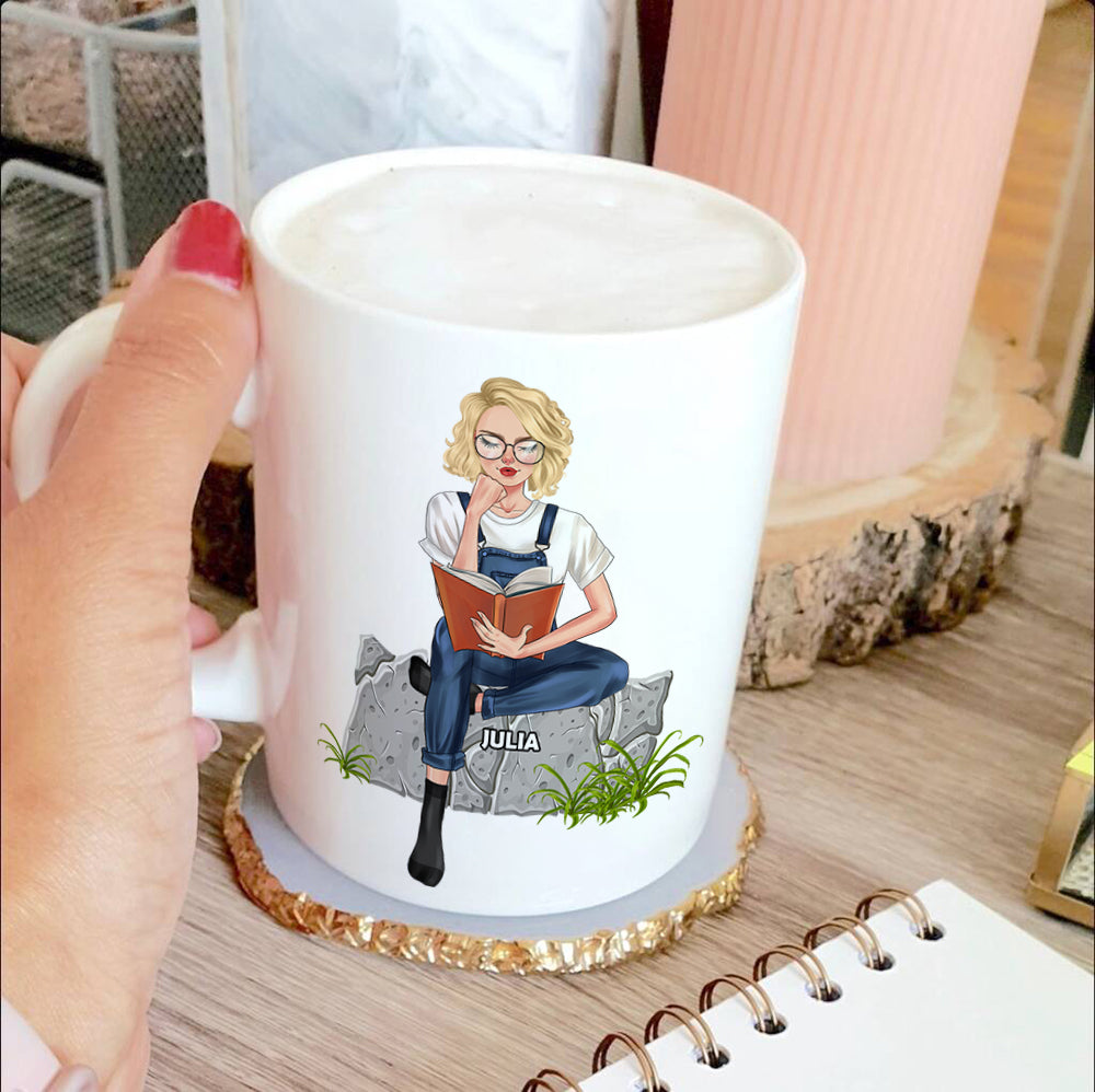 Book Hangover The Struggle To Return To Everyone Life Personalized Mug, Gift For Book Lovers