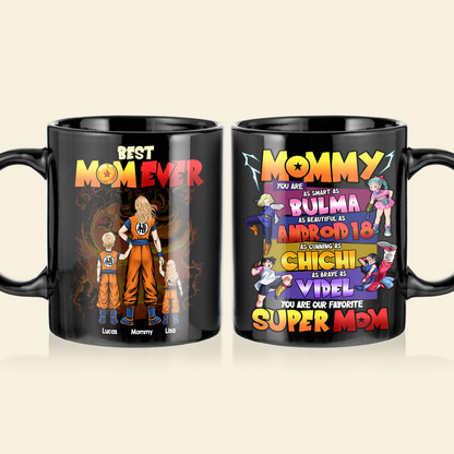DrBa Best Mom Ever - Personalized Mug - Gift For Mom, Mothers Day | CL03.V3 HH01