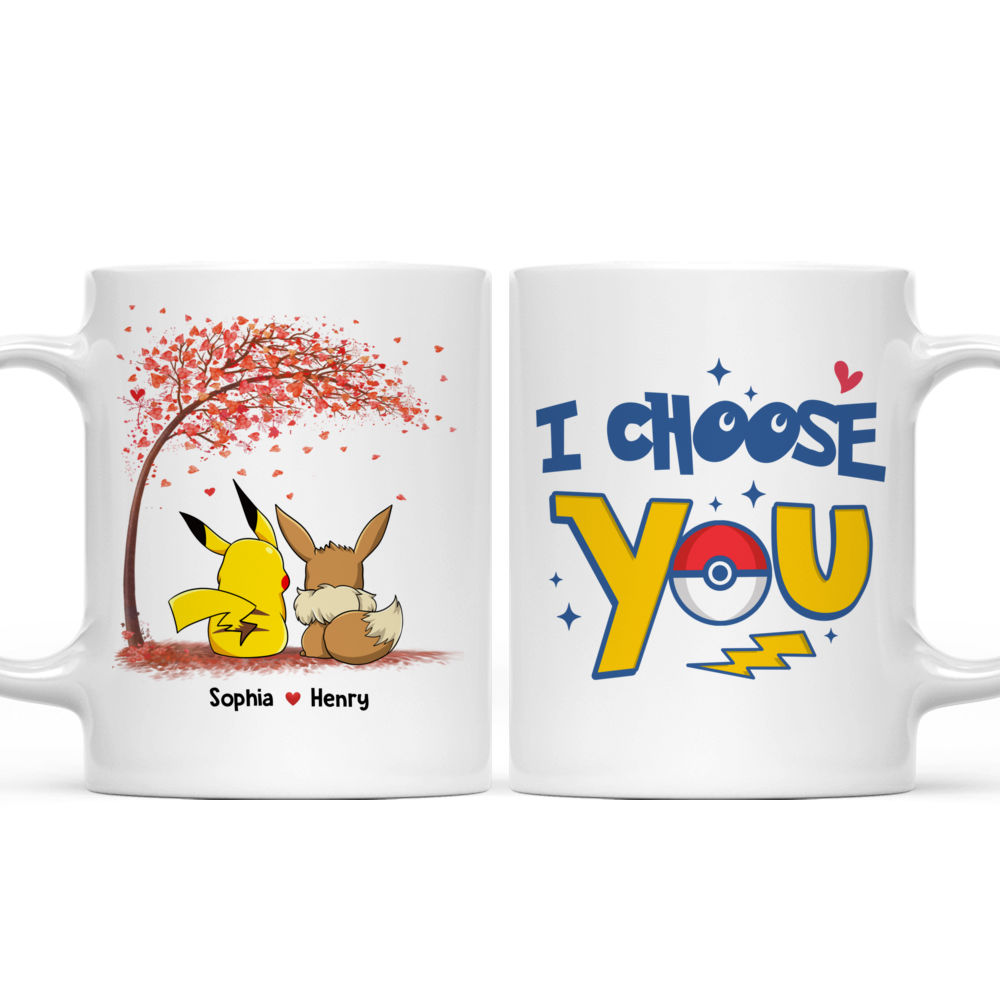 PoMo I Choose You - Personalized Mug - Gift for Couple, Him, Her | CL60 HH01