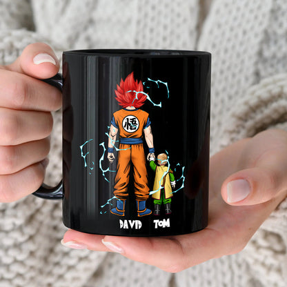 Legend Of Family 05QHDT310523HH Personalized Coffee Black Mug