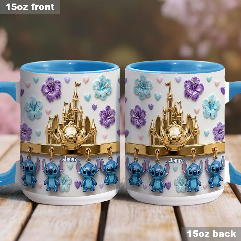 Sti Castle Ohana Means Family - Personalized Accent Mug - Gift For Movie Fans NL122