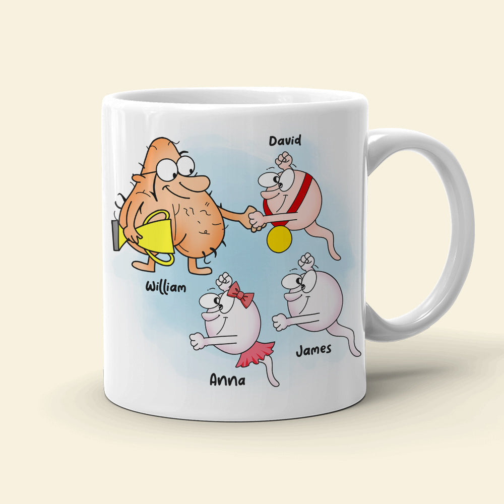 Dad You're The Best Dad Ever Personalized Coffee Mug
