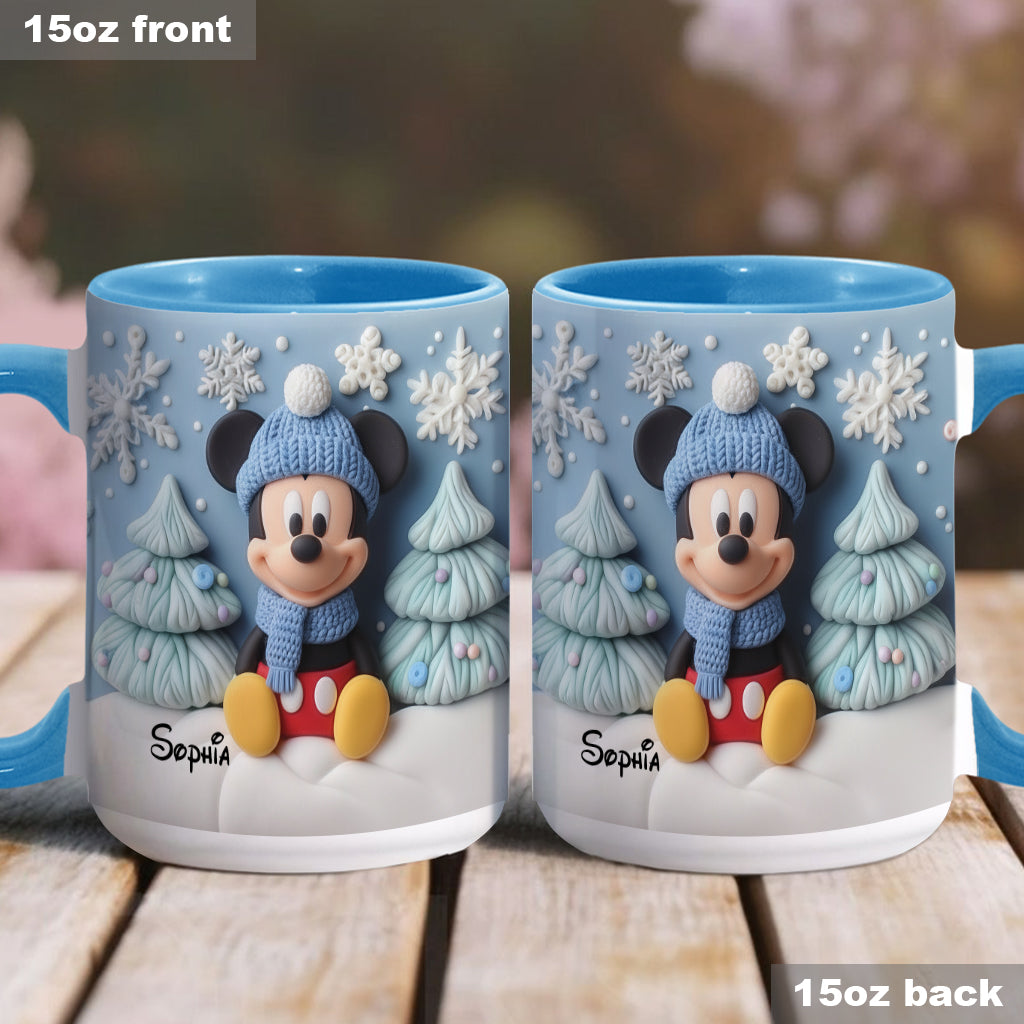 MkMo Magic Mouse - Personalized Accent Mug - Christmas Gift HH01