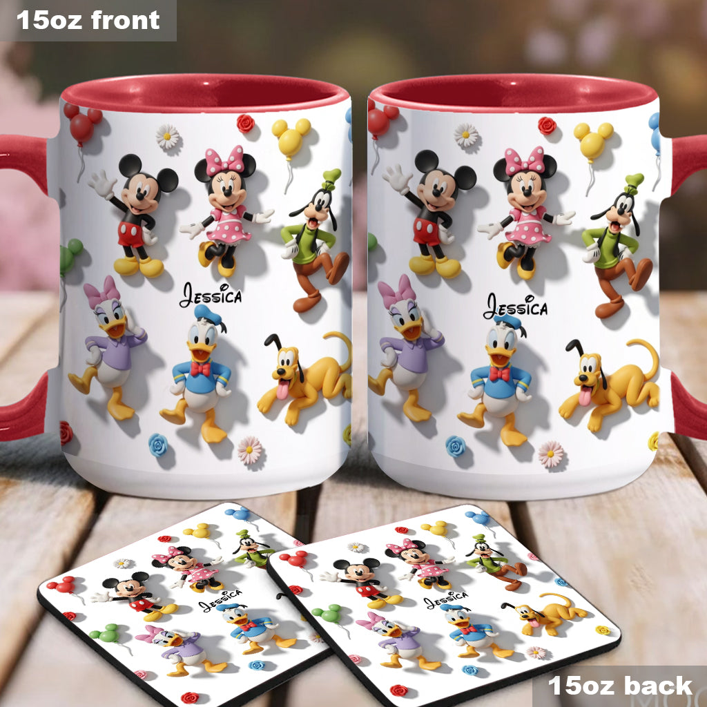MkMo Magic Mouse Moments That Matter - Personalized Accent Mug - Gift For Movie Fans | NL122