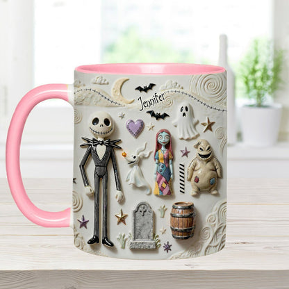 Just Love Spooky - Personalized Accent Mug - Christmas Gift For Movie Fans HH01