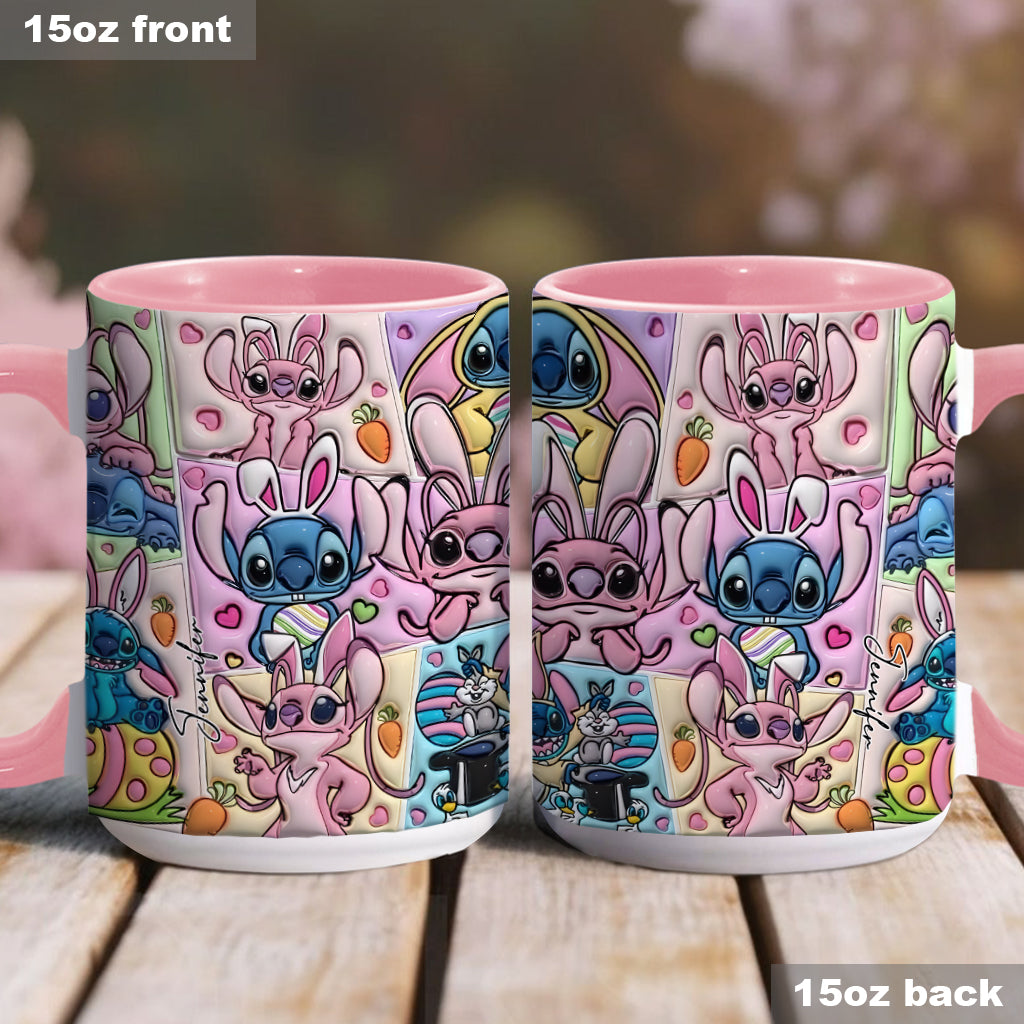 Sti Bunny Buddy- Personalized Accent Mug - Christmas Gift For Fan Movies HH01