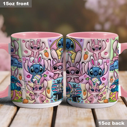 Sti Bunny Buddy- Personalized Accent Mug - Christmas Gift For Fan Movies HH01