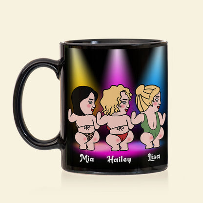 We're Not Sugar & Spice And Everything Nice - Personalized Friends Mug - Gift For Friends