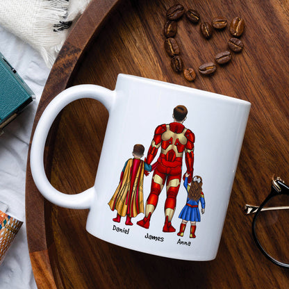 Super Dad In Universe - Personalized Coffee Mug