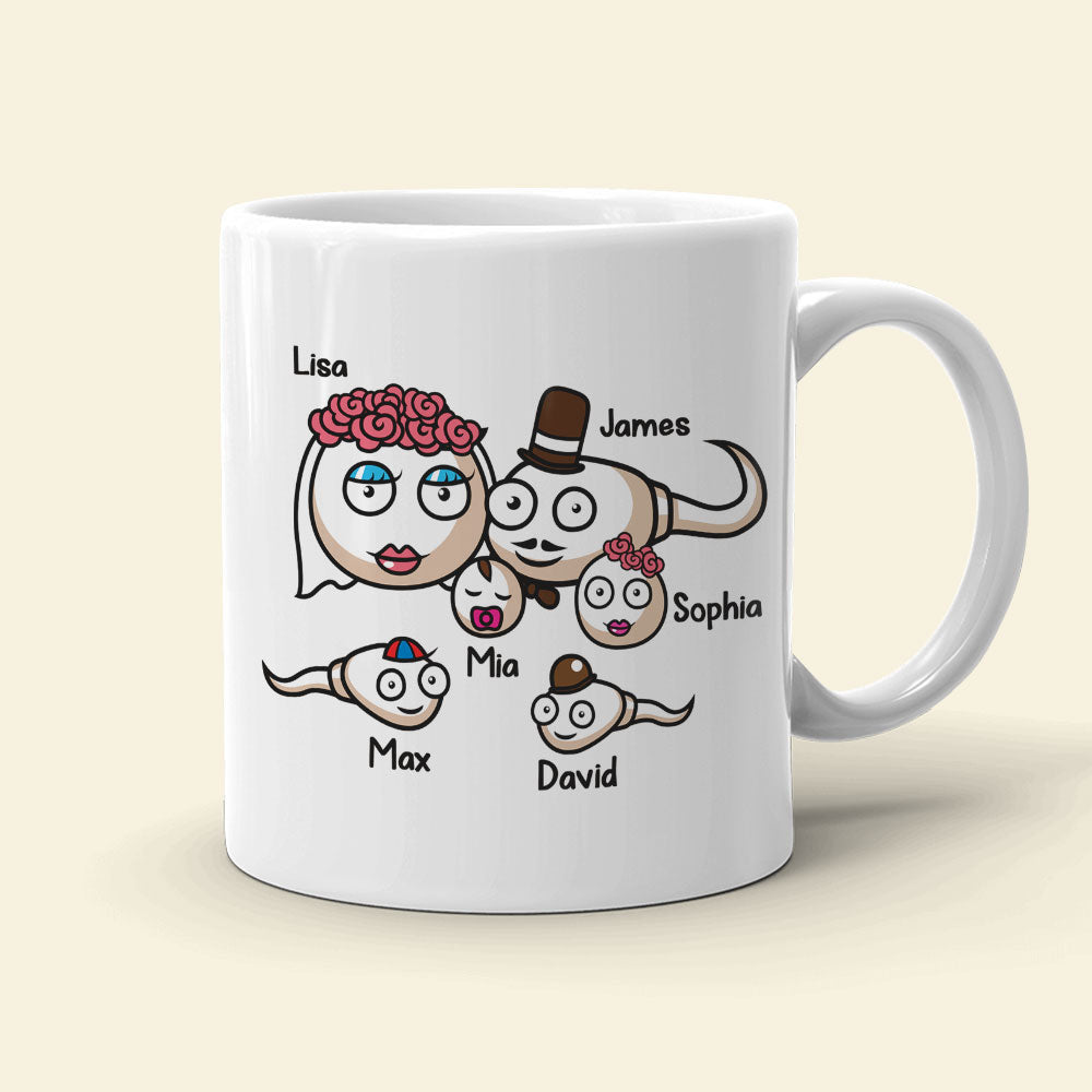 Here's A Really Old Picture Of Our Family - Personalized Family Mug - Gift For Family