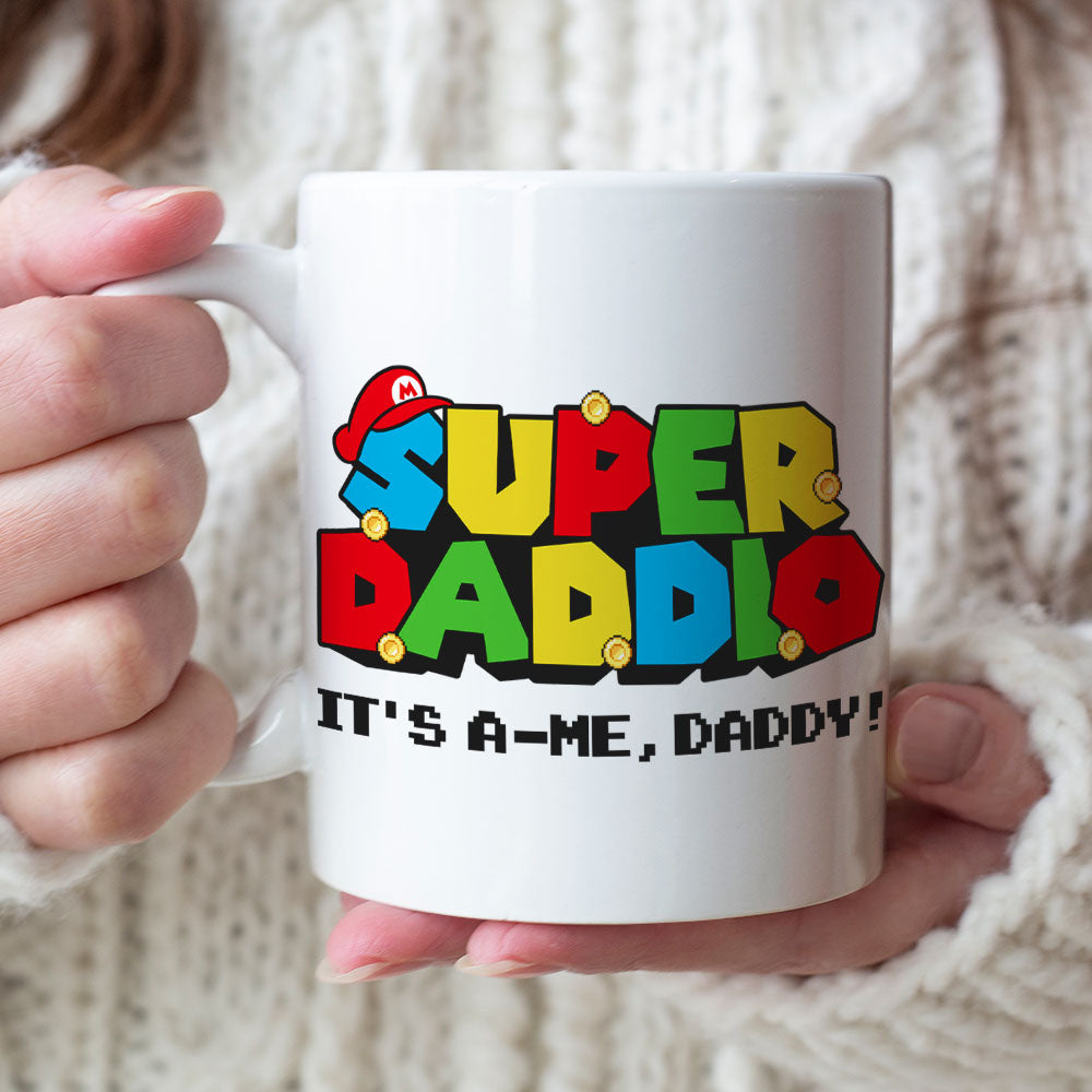 It's A-Me, Daddy, Personalized Mug, Gift For Family, 03huti220523ha
