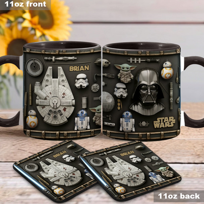 In Dark Place We Find Ourselves - Personalized Accent Mug - Gift For Movie Fans NL122