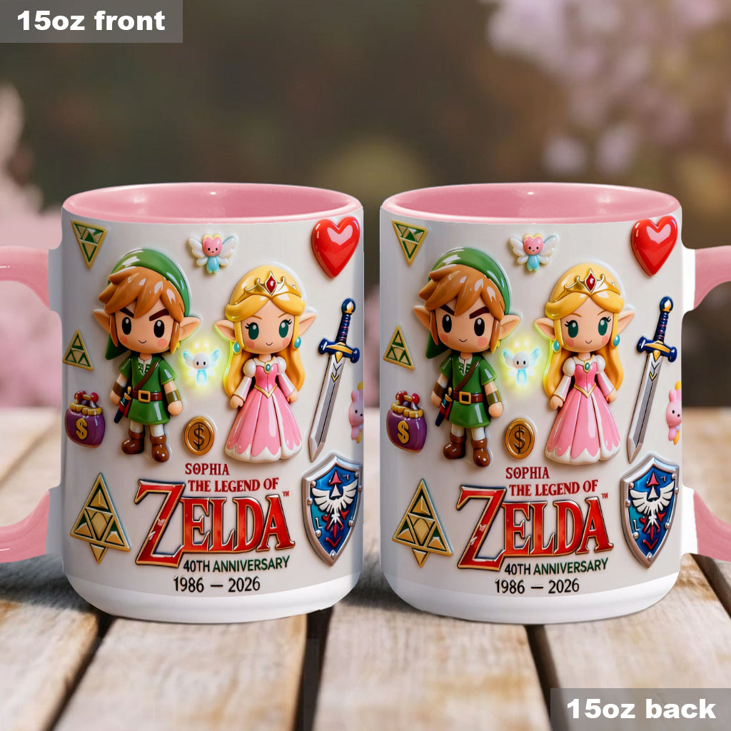 LoZd Celebrate 40th Anniversary - Personalized Accent Mug - Gift For Movie Fans NL122