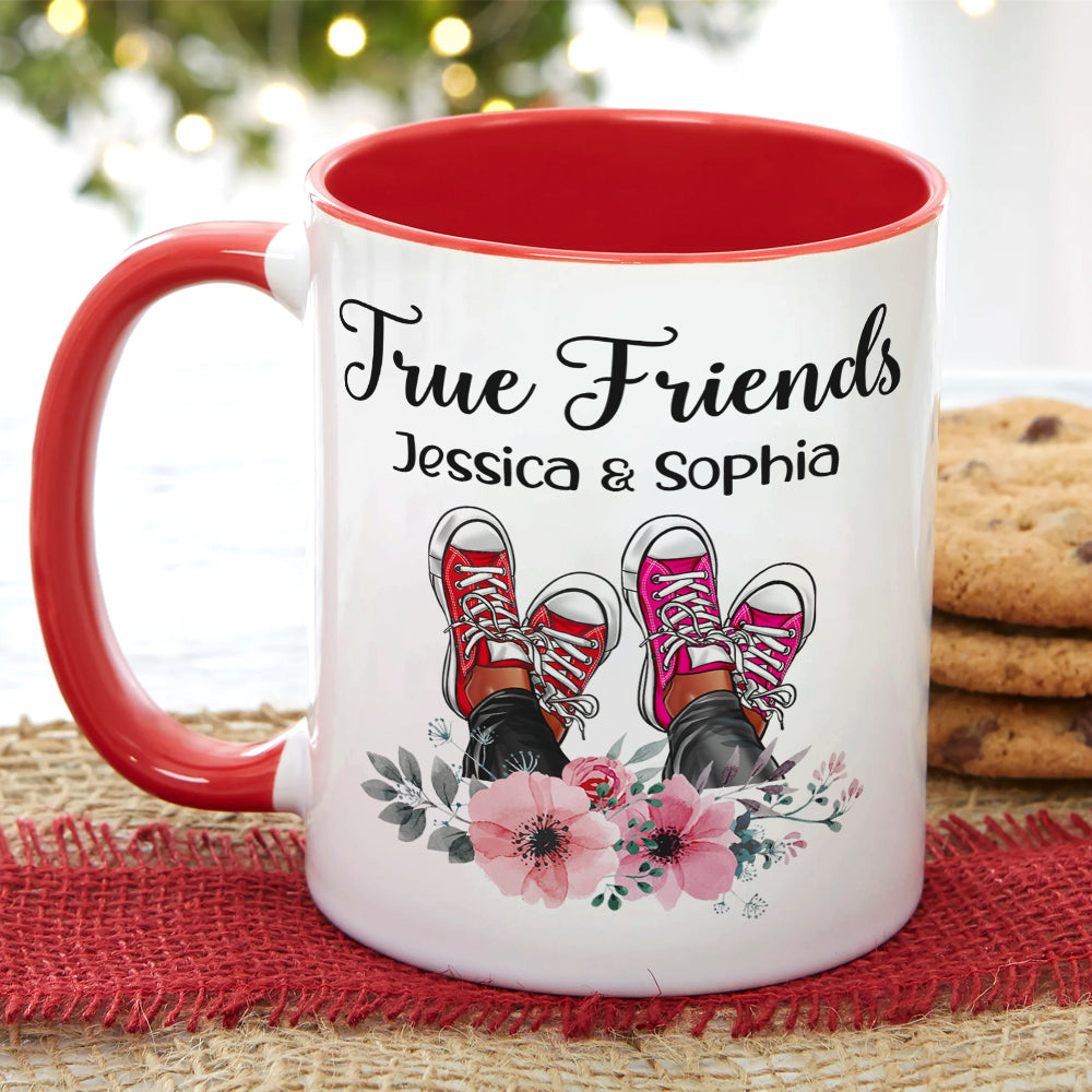 True Friends Personalized Mug, Gift For Friends