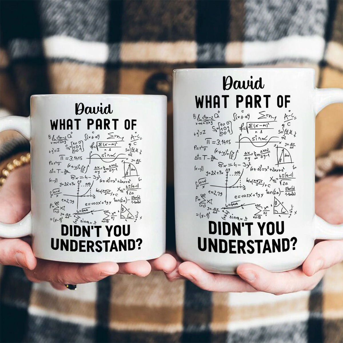 What Part Didn't You Understand - Personalized White Edge-to-Edge Mug - Gift For Teacher HH01