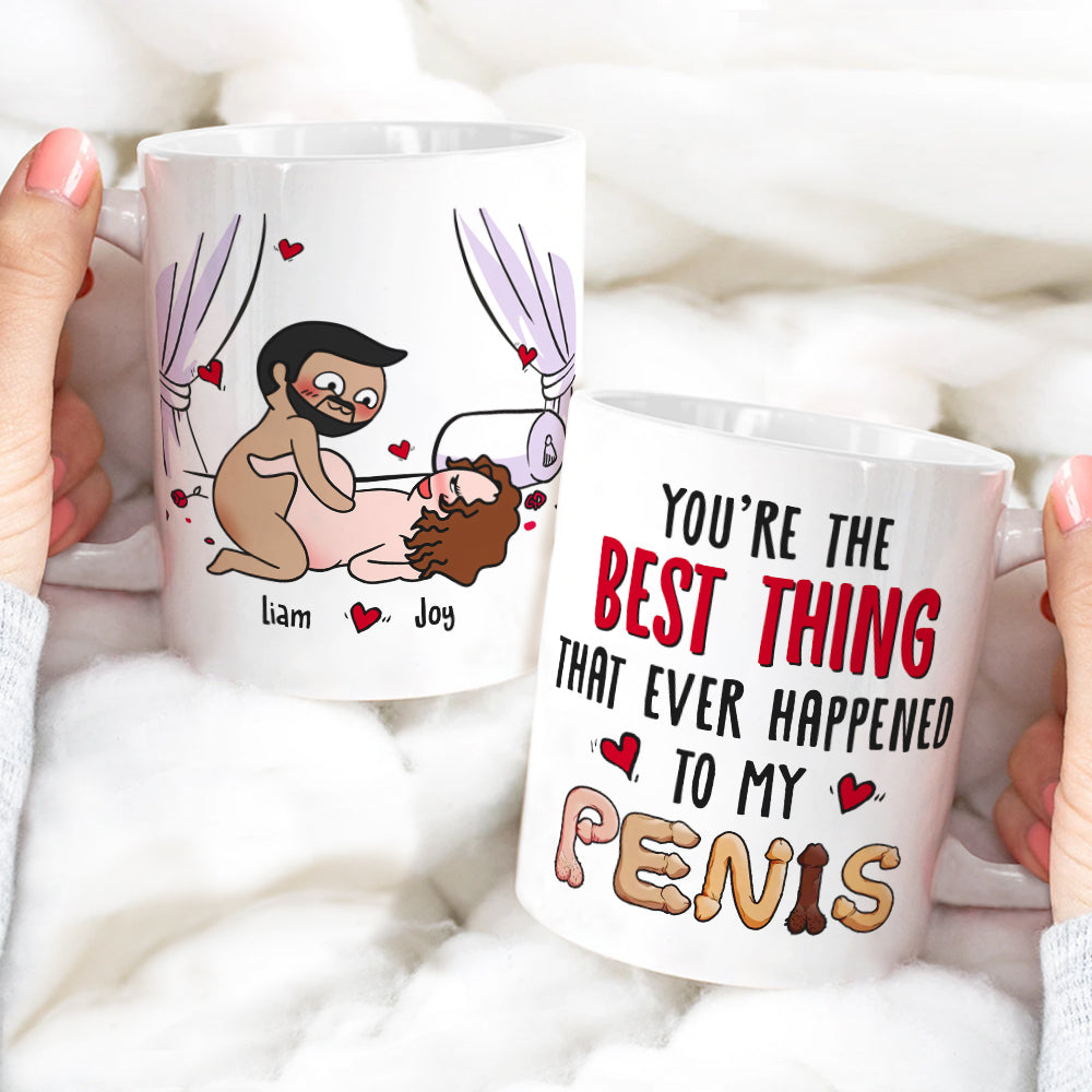 You're The Best Thing That Ever Happened To Me, Personalized Mug, Funny Gift For Couple