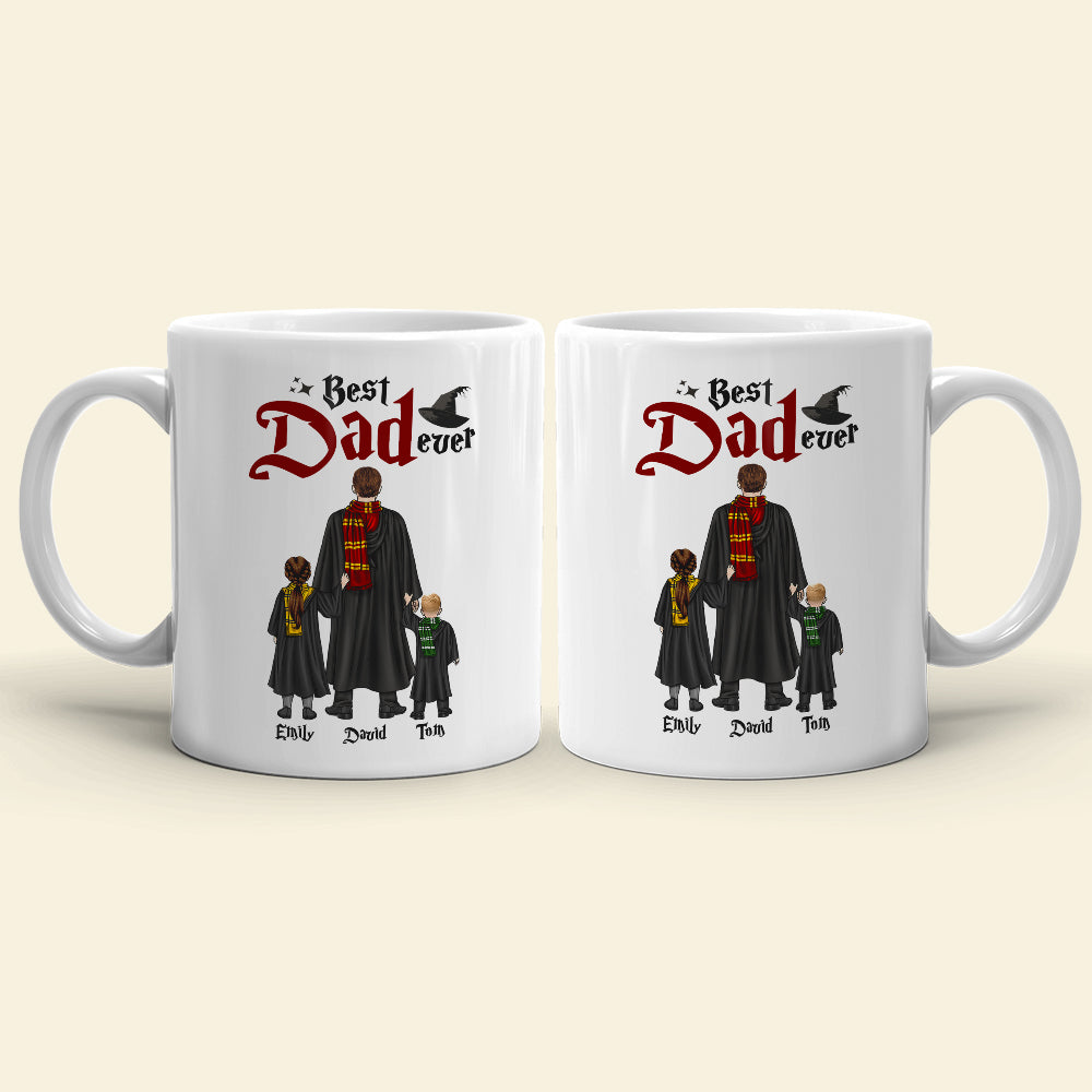 Best Dad Ever Personalized Mug, Gift For Father's Day-4ACDT270523