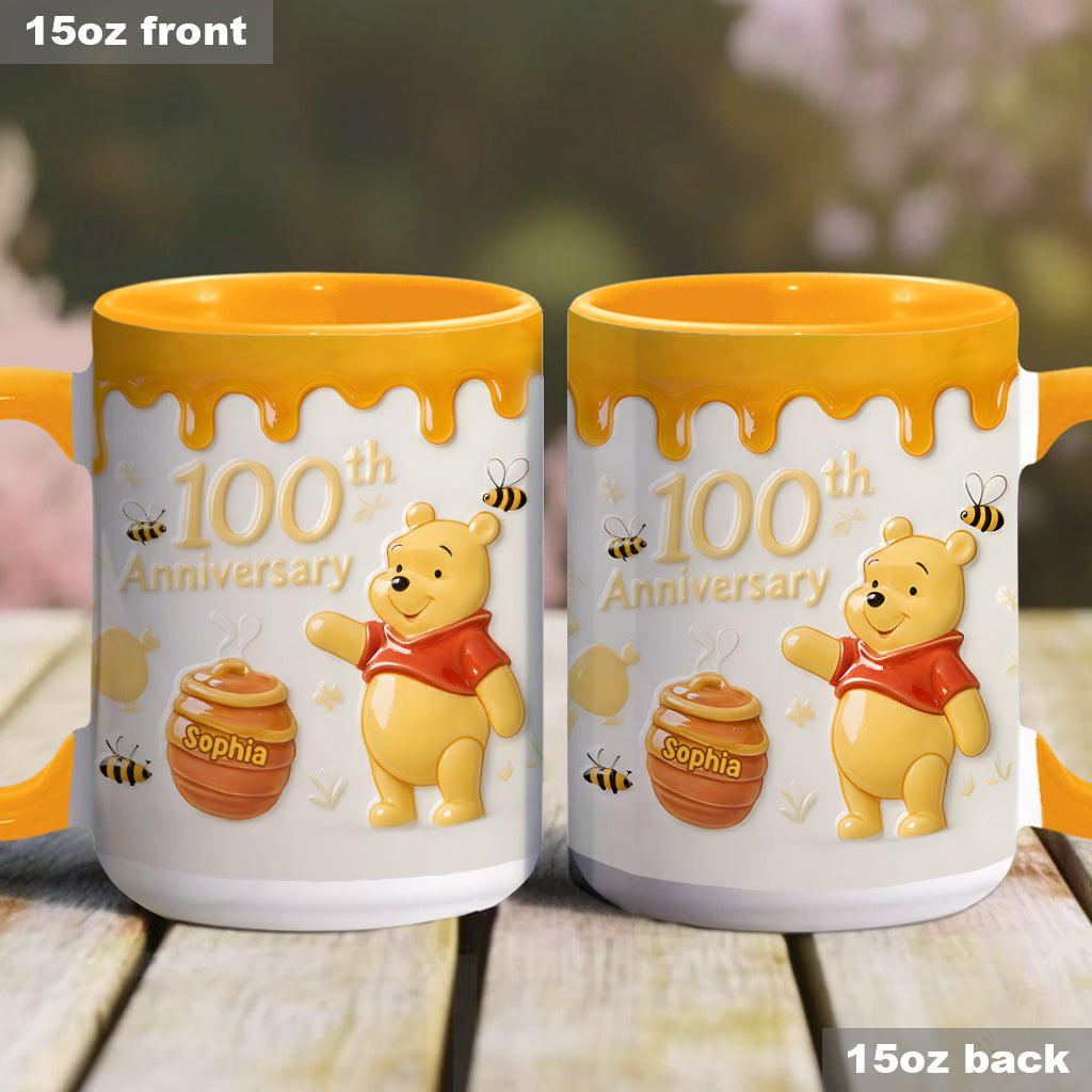 DSNY Honey Bear 100th Anniversary - Personalized Accent Mug - Gift For Fan Movies HH01
