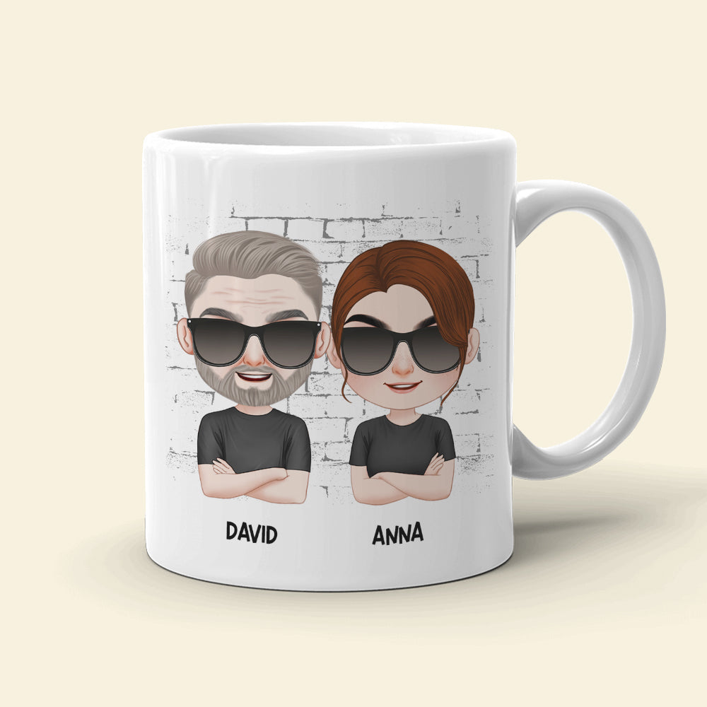 Dear Dad I Know Having A Smartass Daughter Like Me Personalized Coffee Mug