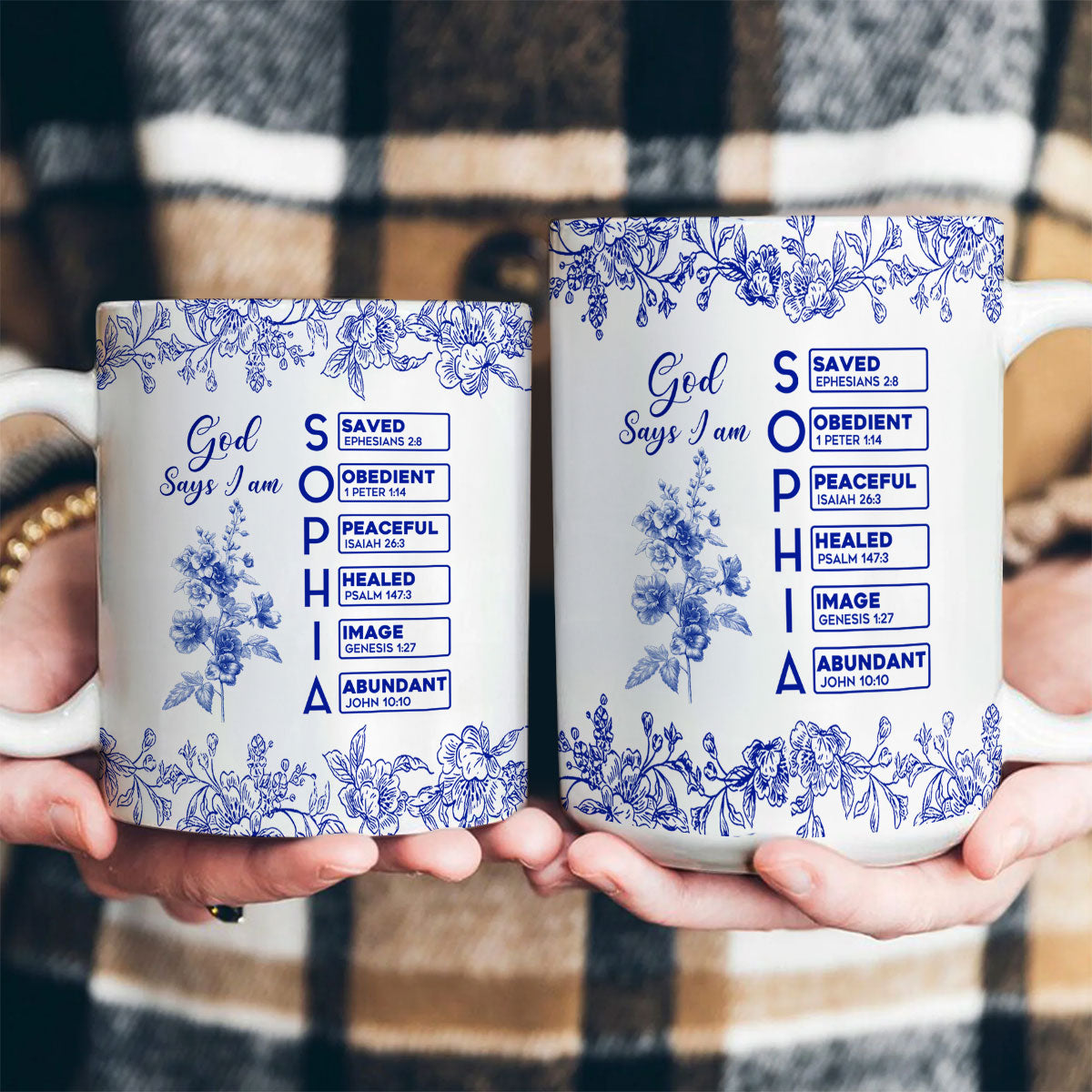 God Says I Am - Personalized Ceramic Mug